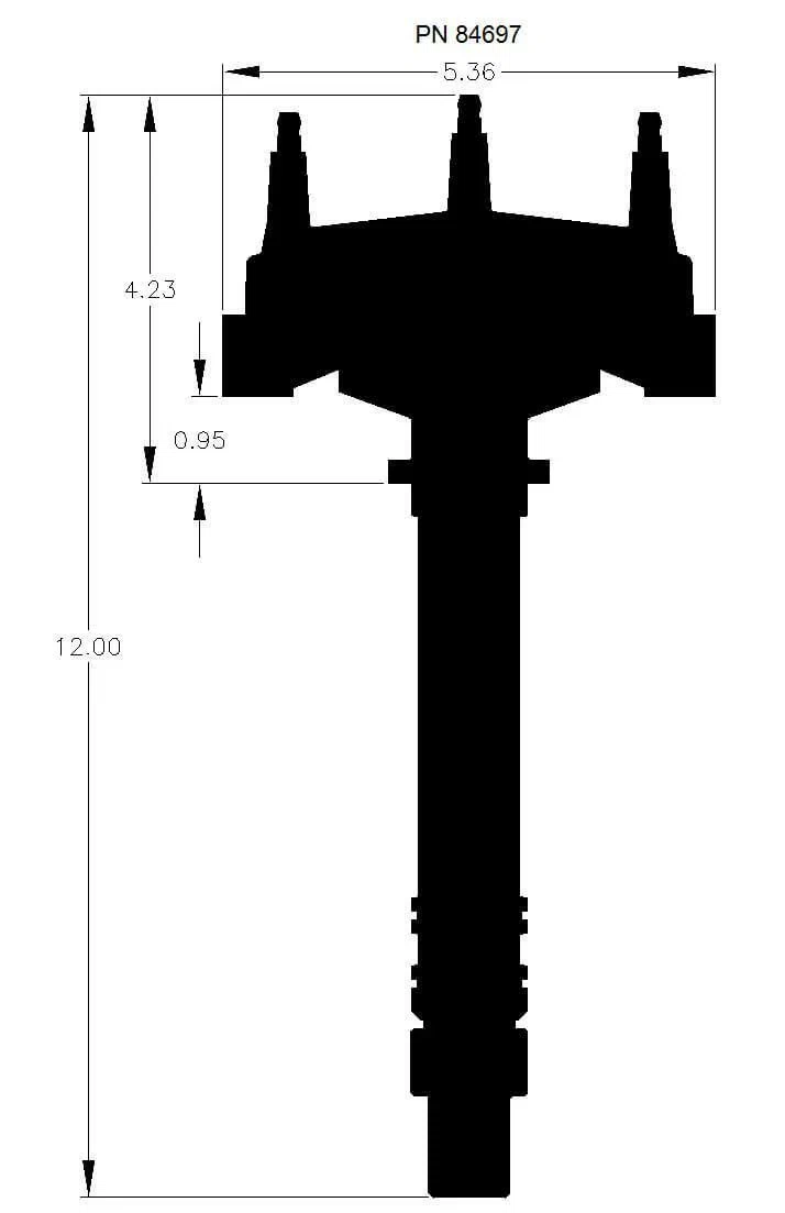 Chevy V8 Crank Trigger Distributor - 84697